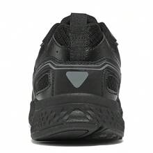 Skechers 女士GO RUN 透氣網布緩震耐磨防滑跑步鞋 - 黑色 - 查看 7