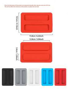 Silicone Dust Cover For Toaster, Oven Dust Protection Cover, Toaster Top Cover Anti-Stain Cover, Kitchen Appliance Protection Cover, Toaster Accessories - Multicolor - View 8