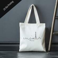 Kids Shoulder & Tote Bags - Beige-35x40cm/13.8x15.8in - View 2