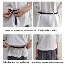 2/4/6Pcs Lace Trim Waistband, Suitable For T-Shirts, Dresses, Shirts, Sweaters, Invisible Button Extender, Used To Shorten Clothing Length - Multicolor - View 6