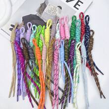 10/20色尼龍繩DIY手工編織套組，適用於背包配件、手工材料與珠寶製作，完美情人節禮物 - 彩色尼龍繩3 - 查看 3