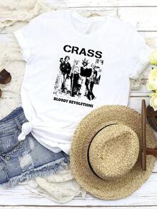 Women T-Shirts - 白色 - 查看 1