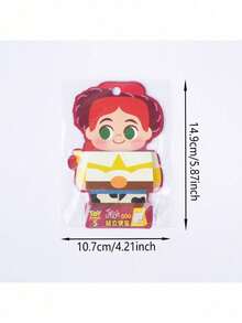 Monogram Disney 1PC   Licensed Shaped Sticky Notes Men Woody Buzz Jessie Self-Adhesive Pocket Office School Fan Gift - one-size - View 11
