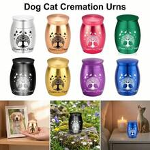 Mini Pet Cremation Urn Box, 40X30mm Waterproof Dustproof Storage Container For Dog Cat Ashes, Teeth Hair Organizer Pet Memorial Keepsake - Multicolor - View 11