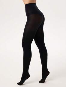 1/5 Pairs Plus Size Velvet High Elasticity Pantyhose, Sexy Fashion Elegant Warm Style, Suitable For Daily Wear, Dating, Spring, Autumn, Winter, Commuting - Multicolor - View 18