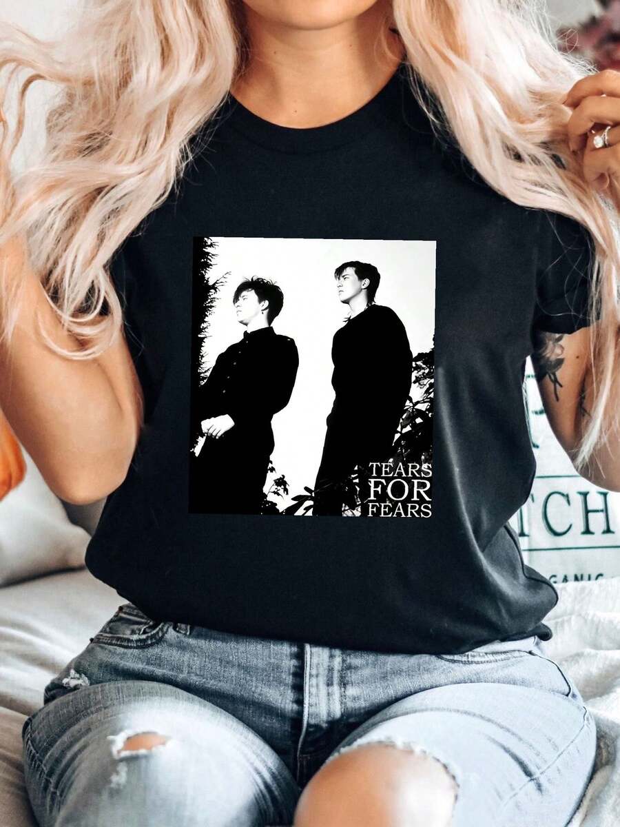 Women T-Shirts - 黑色 - 查看 1