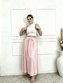 Women Skirts - Pink - View 1