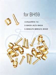 ZRACE Brake Hose Connector Kit Compatible With BH90/BH59 - Includes Olive Head + Pin, Bicycle Disc Brake Hydraulic Hose Connector Replacement Parts - Ginger - View 4