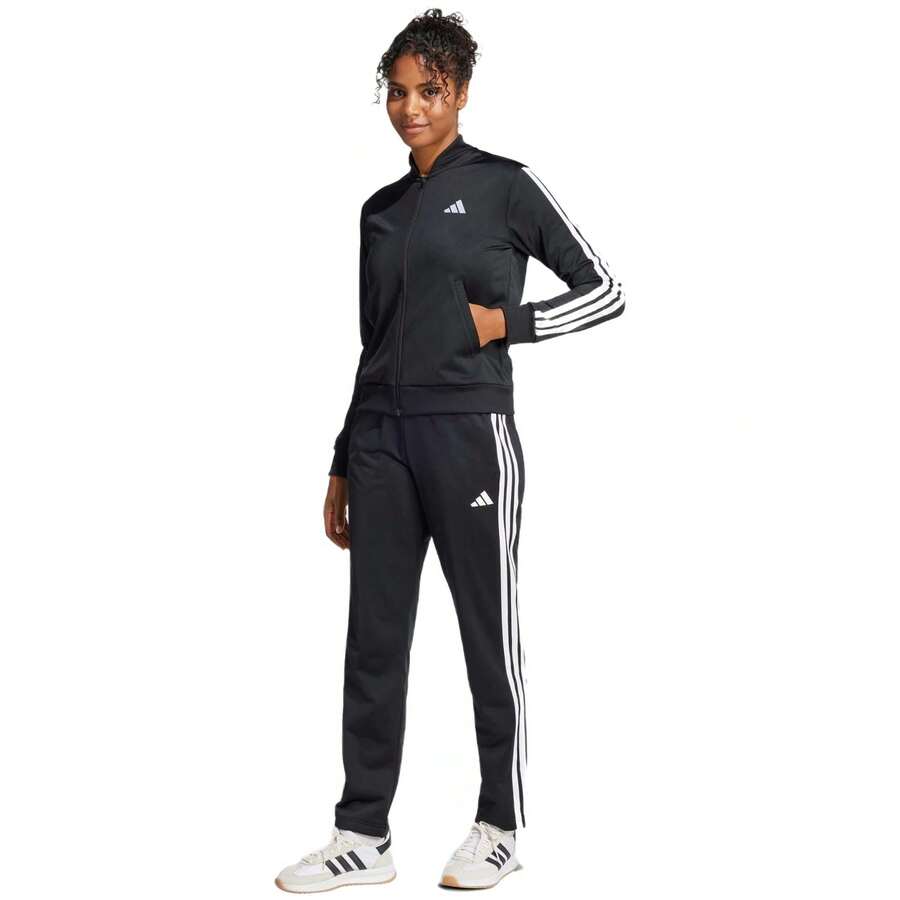 Adidas طقم رياضي - الأسود - مشاهدة 1
