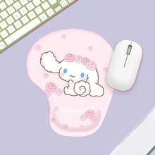 SANRIO Hello Kitty, Kuromi, My Melody, Cinnamoroll Wrist Rest Mouse Pad - 1 buah Alas Mouse Komputer Ergonomis Kartun Lucu dengan Bantalan Lembut, Sempurna untuk Mouse Komputer, Hadiah Luar Biasa untuk Keluarga dan Teman - View 8