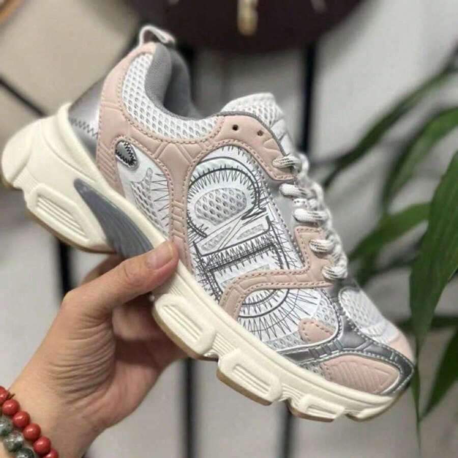 Women Casual Shoes - 粉色 - 查看 1