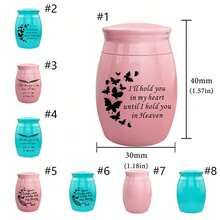 Memorial Pet Urn Funeral Container, Keepsake Jar For Dogs Cats Bunny Puppy Kitten Ashes, Durable Storage For Cherished Memories - Multicolor - View 11