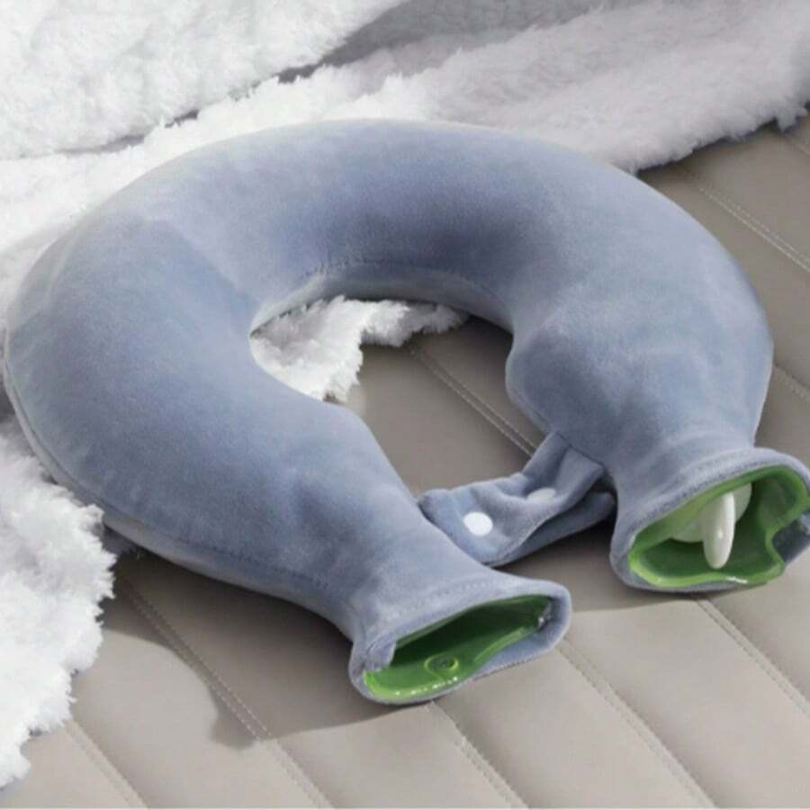 U-Shaped Hot Water Bottle, Water-Filled Neck Protector, Neck And Shoulder Warmer For Cervical Spine, Hot Compress Hot Water Bottle, Hand And Foot Warmer - J - View 1