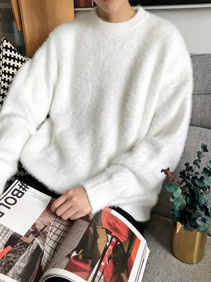 Autumn/Winter New Unisex American Street Style Casual Versatile Solid ...