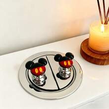 Cartoon Cute Disney Mickey Mouse Toilet Flush Button Presser, Long Nail Toilet Tank Pressing Assistant, For Dorm, Home Use, Perfect Gift For Girls, Back To School, Halloween And Christmas - Toilet Flush Button (Style Random) - View 3
