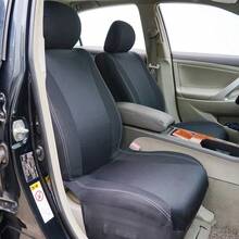 REMAX 4pcs/6pcs Plaid Faux Leather Car Seat Covers, Universal Airbag Compatible Car Accessories - 9112 - View 4