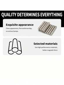 8X3Mm N35 Magnetic Round Magnets, Suitable For Home, Kitchen, Office - Multicolor - View 5