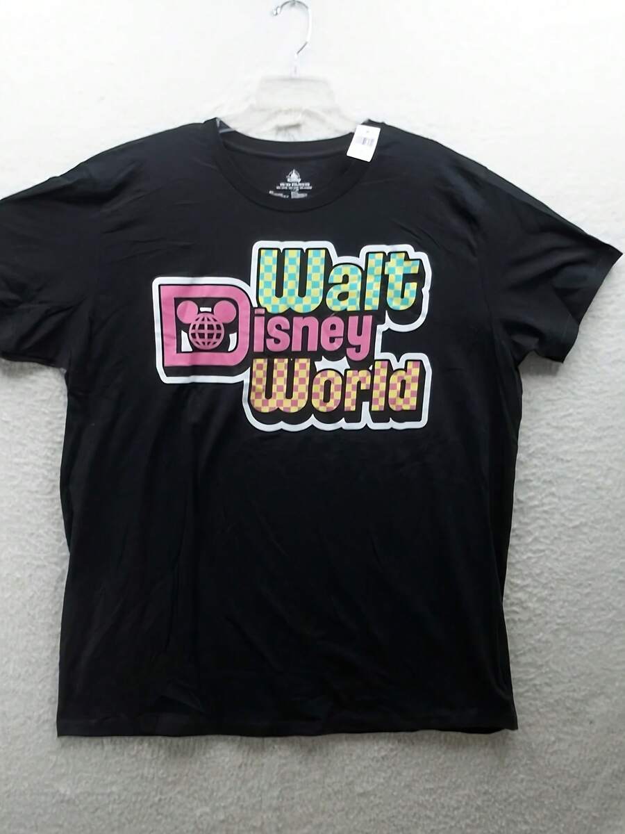 Walt World Mens Black Graphic T Shirt Size 2XL NWT - 款式 - 查看 1