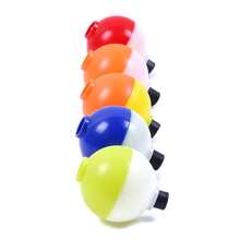 HENGJIA 5pcs/Set 8G Hard Plastic Fishing Floats Red/Orange/Green/Blue/White Round Mini Fishing Bobber Set Fishing Float Tools - Multicolor - View 14