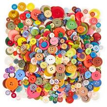 Mixed Color Handmade DIY Art Sewing Buttons, Creative Colorful Resin Sewing Accessories Buttons - Button - View 5