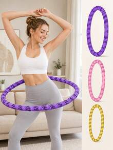 Tali Yoga Cocok untuk Yoga, Pilates, dan Kebugaran. Terbuat dari tali yang lembut, tali ini ideal untuk latihan yoga dan pilates, menjadikannya sempurna untuk latihan di rumah, gym, dan dalam ruangan, cocok untuk semua musim. Peralatan Yoga Pilates. - MultiWarna - View 5
