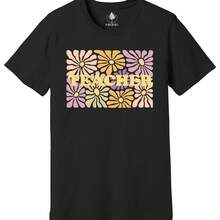 Teacher Shirt, Boho New Teacher Shirt, Teacher Appreciation - 款式 - 查看 1