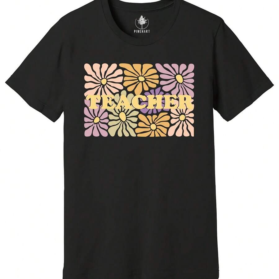Teacher Shirt, Boho New Teacher Shirt, Teacher Appreciation - 款式 - 查看 1