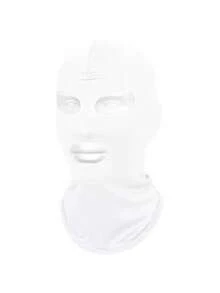 1pc/2pcs/3pcs Unisex Solid Color 2-Hole Balaclava Headwear Set, Single-Hole Full Face Mask For Cycling, Suitable For Daily Wear And Outdoor Activities - Multicolor - View 4