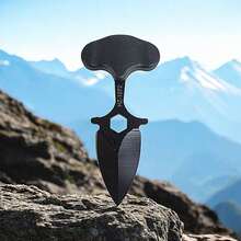 Mini Faca Push T Dagger Ds Com Caveira Na Bainha e Corrente - 06-1072 - Visão 8