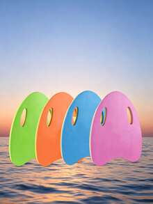 Swimming Kickboard With Handle, Professional Swimming Training Board, Universal Design Kickboard With Handle, A-Shaped High Buoyancy EVA Foam Swimming Training Board, Non-Slip Swimming Learning Aid, Suitable For Beginners And All Swimmers, Pool Practice Float Board - Multicolor - View 5