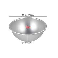 1/2 Half Sphere Cake Mold (4/8 Inch), Semi-Circular Baking Pan, Aluminum Non-Stick, Heat-Resistant And Easy Release, For Oven Baking Basketball Cake, Soccer Cake And 3D Spherical Cake, Essential Kitchen Tool For Christmas - Hemispherical Mold - View 17