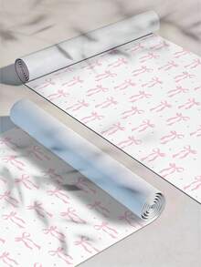 1 捲自黏可移除 PVC 壁紙，可愛粉色蝴蝶結女性化設計，適合房間裝飾、廚房與客廳牆面裝飾或樓梯貼紙，尺寸 17.7 英吋 X 6.5 英呎/9.8 英呎 - 1PC - 查看 11