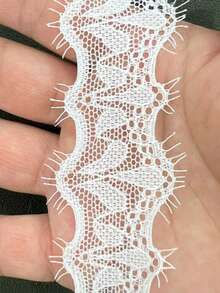 5 Yards 3cm Eyelash Elastic Lace Trim For Sleepwear, Lingerie, Underwear, Clothing And Curtain Accessories - 3cm Wide - View 9
