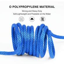 1件耐用狗牽繩 尼龍長牽繩 服從召回訓練牽引繩 15英尺/30英尺/50英尺 長繩牽繩 適合訓練、玩耍、露營、後院與游泳 - 藍色 - 查看 6