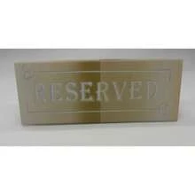 Kartu Reservasi Meja, Kartu Reservasi Meja Tamu Akrilik, Kartu Reservasi Kursi Dua Sisi Emas Tahan Air, Cocok Untuk Pernikahan, Ulang Tahun, Pesta, Restoran, Konferensi - Beraneka warna - View 8
