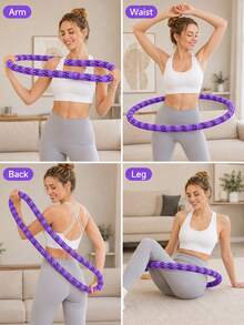 Tali Yoga Cocok untuk Yoga, Pilates, dan Kebugaran. Terbuat dari tali yang lembut, tali ini ideal untuk latihan yoga dan pilates, menjadikannya sempurna untuk latihan di rumah, gym, dan dalam ruangan, cocok untuk semua musim. Peralatan Yoga Pilates. - MultiWarna - View 10