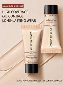 Giorgio Armani Luminous Silk 5ml Mini Travel Size Sample, Shade 1.5/2, Long-Lasting Oil-Control Matte Foundation, Suitable For Oily And Combination Skin, Daily Makeup - Red-1.5-5ml*3pcs - View 8