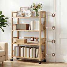 Senmeo Bookcases - With Wheels - View 3