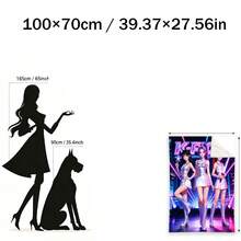 1件 K-POP 女團印花法蘭絨毯，法蘭絨布料製成，柔軟親膚，可用作居家冷氣毯、午睡毯、床單，也適合野餐、車內、露營等場景 - 彩色 - 查看 12