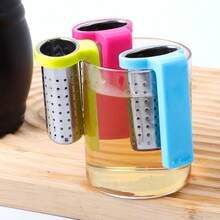 Stainless Steel Hanging Cup Tea Infuser, Tea Filter, Stainless Steel Tea Strainer Hanging Cup Tea Separator - Multicolor - View 5