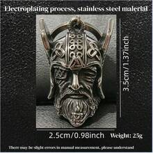 AD Angel Stainless Steel Evil Repellent Bell, Vintage Punk Riding Decor Bell, Light Gray Universal Mod Accessory For Motorcycle Bicycle King Of The Gods - King Of the Gods - View 7