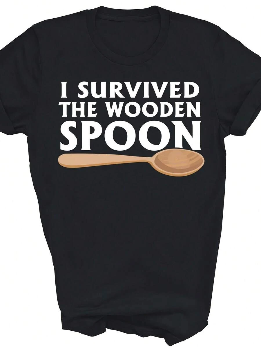 I Survived The Wooden Spoon Unisex Shirt Gift Women Men - Style - View 1