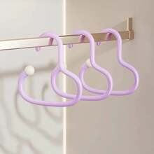 1/3 piezas de soporte circular multifuncional para exhibición de bufandas y corbatas, adecuado para el almacenamiento de bufandas y corbatas en el dormitorio. IZMG - MORADO1ud - Ver 5