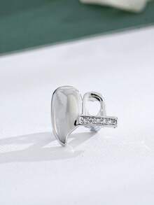 THATBOY Set Gigi Tiruan Berlian CZ Simetris 2pcs/4pcs/Set - Berlapis Emas/Perak 18K untuk Rahang Atas dan Bawah, Cocok untuk Pria dan Wanita, Pesta Hip-Hop dan Aksesori Kostum - MultiWarna - View 10