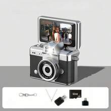 Kamera Digital Gantungan Kunci Mini (Termasuk Kartu Memori 32GB, Pembaca Kartu, Adaptor), Perekaman Video Definisi Tinggi, Cocok Untuk Perjalanan, Konser, dan Pesta, Kamera Selfie - MultiWarna - View 18