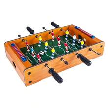 Portable Tabletop Soccer Game 51x31x10.5cm With Wood Finish And Manual Scoreboards For Indoor Family Fun - 彩色 - 查看 9