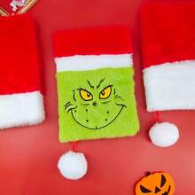 The Grinch The Christmas Notebook, Exquisite A5 Inner Pages, Green Monster Christmas Hat Notepad, Cute Cartoon, New Year Gift - A - View 3