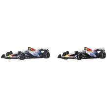 Hot Wheels Premium 1:64 Scale Die-Cast Alloy Visa Cash App Racing Bulls F1 Team Racing Car Liam Lawson & Isack Hadjar - JMM94 - View 3