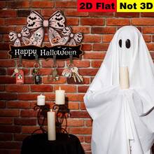 1 buah Gantungan Kunci Kayu Minimalis, Dekorasi Rumah, Dekorasi Halloween, Gantungan Barang Kecil untuk Pintu Masuk - MultiWarna - View 2