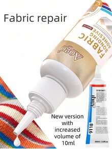 Lem Kain Kuat yang Dapat Dicuci, 30ml/50ml, Cocok untuk Menjahit, Kerajinan DIY, dan Perbaikan Pakaian, Lem Transparan, Tidak Perlu Menjahit, Mudah Diaplikasikan, Dengan Nozzle Presisi, Cocok untuk Kain Non-Woven Lembut, Penggunaan Sehari-hari di Rumah - beraneka warna - View 9